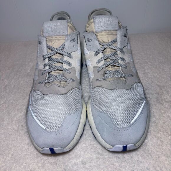 Adidas Nite Jogger Active Royal Blue Sneakers US Men's Size 13 - Picture 3 of 9